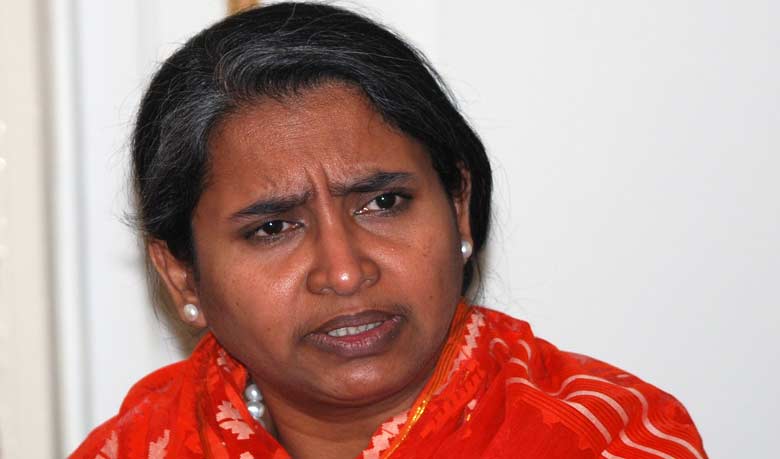 Dipu Moni hospitalized